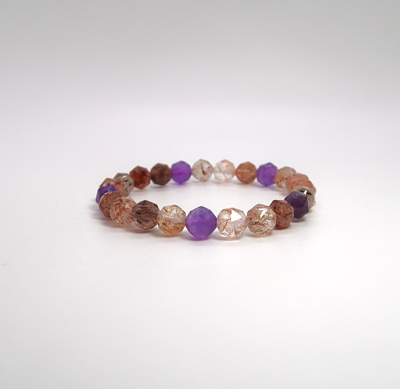 Natural Super Seven Color Crystal Bracelet - DXbracelet