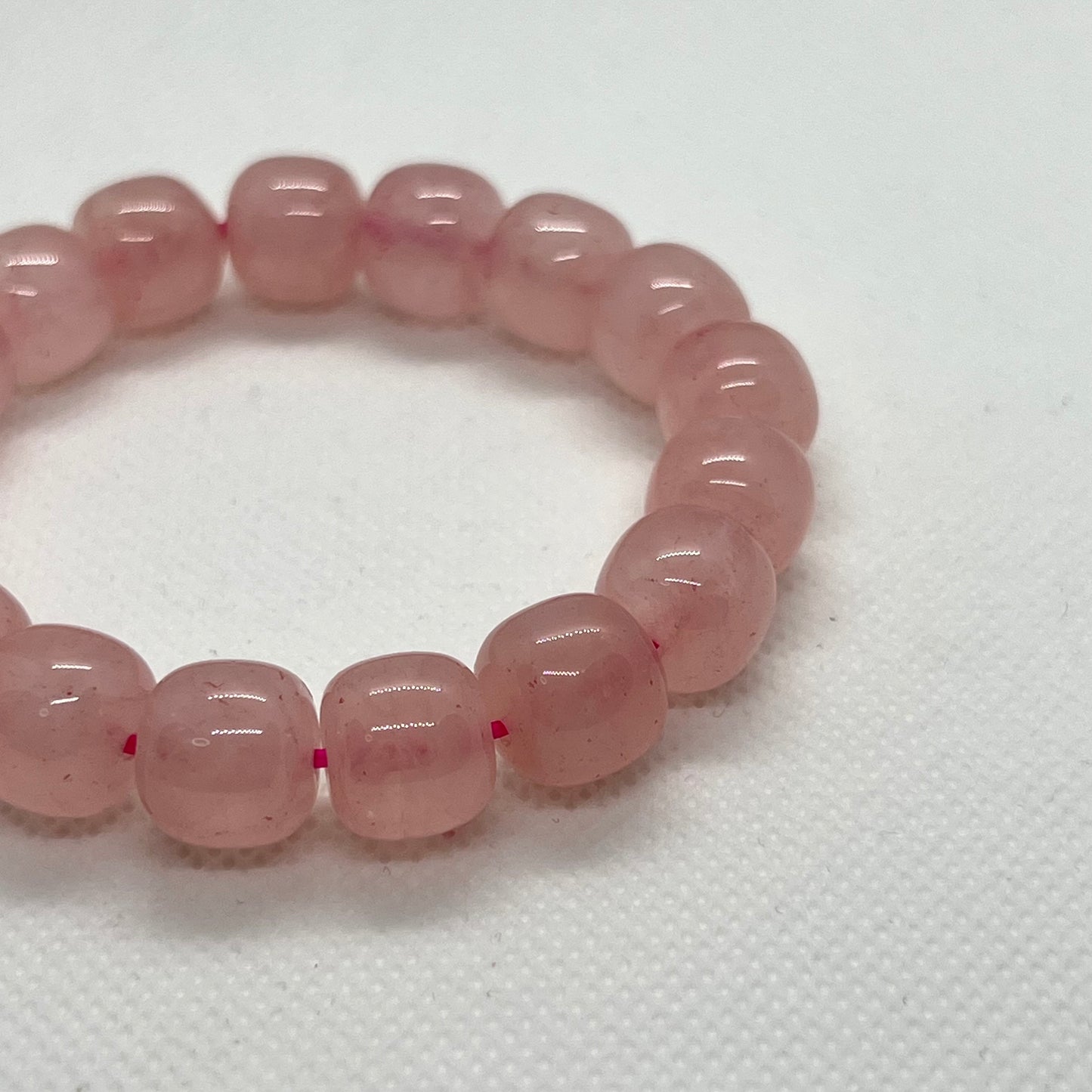 Natural Pink Crystal Bracelet