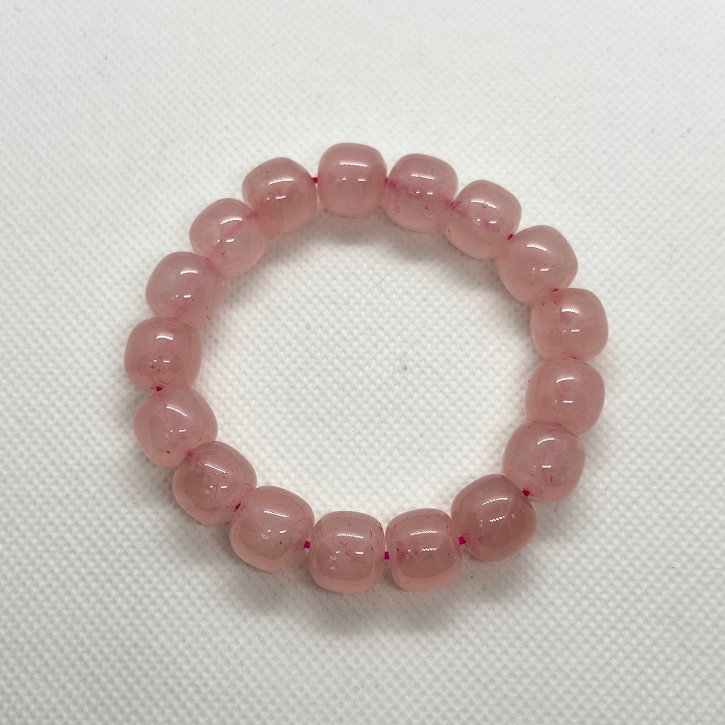 Natural Pink Crystal Bracelet