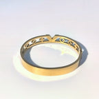 Openwork Clover & V-Shape Titanium Steel Bracelet - Delicate Lucky Charm - DXbracelet