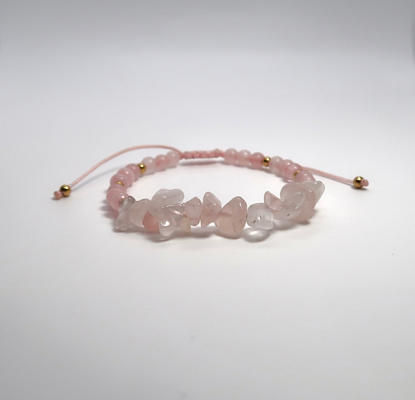 Natural Pink Prystal Bracelet - DXbracelet