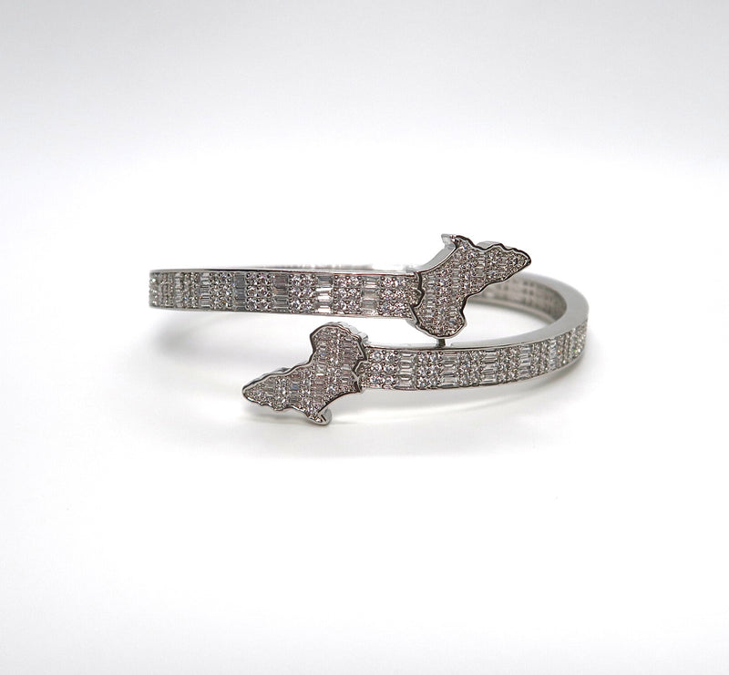 Micro-Pave Zirconia Bracelet - Creative Hip Hop Style & Affordable Luxury - DXbracelet