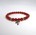 Sterling Silver Cross Bracelet - DXbracelet