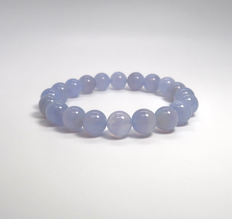 Natural Blue Agate Bracelet - DXbracelet