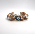 Handwoven Evil Eye Talisman Bracelet - Original Design - DXbracelet