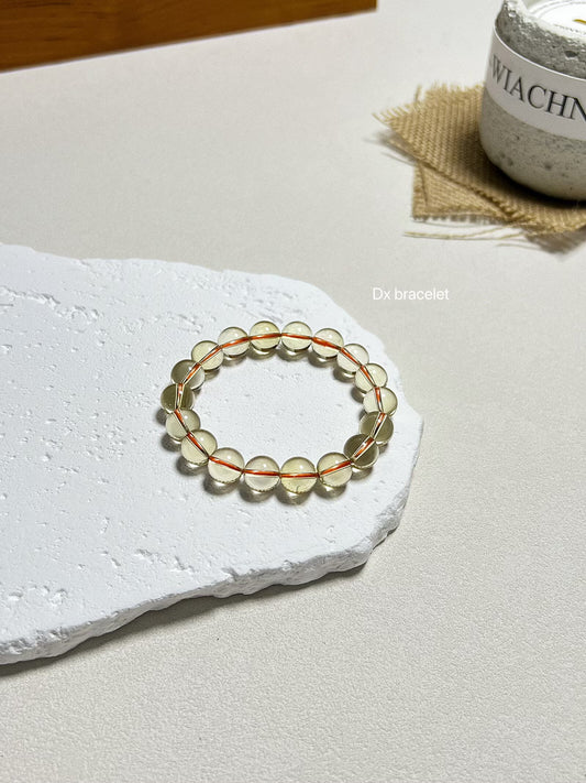 Bracelet en citrine naturelle - Énergie et abondance