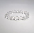 Natural Faceted Clear Quartz Bracelet