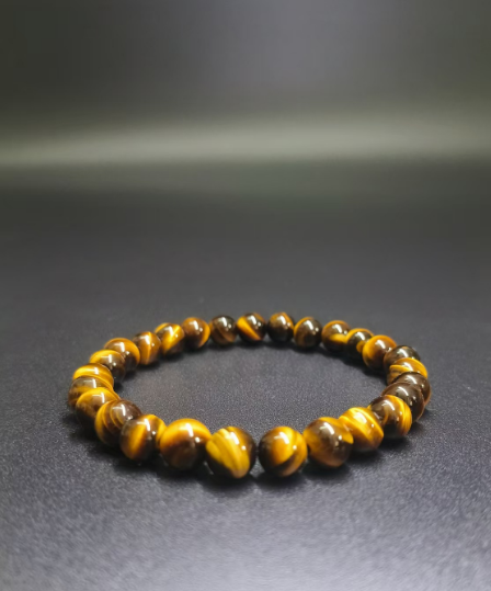 Natural tiger eye stone bracelet