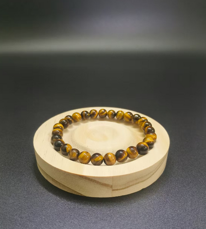 Natural tiger eye stone bracelet