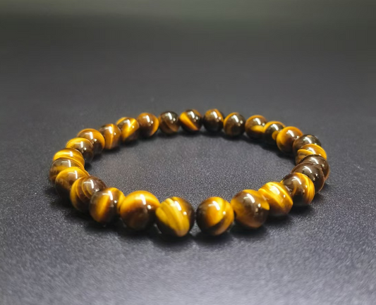 Natural tiger eye stone bracelet