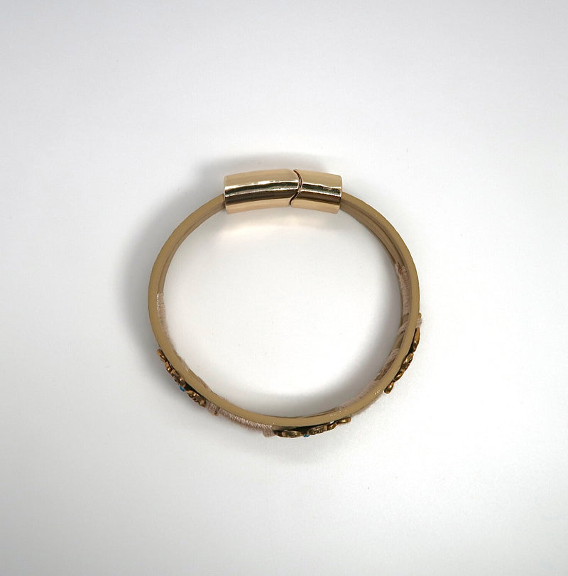 New Multi-Layer Woven Floral Leather Bracelet - DXbracelet