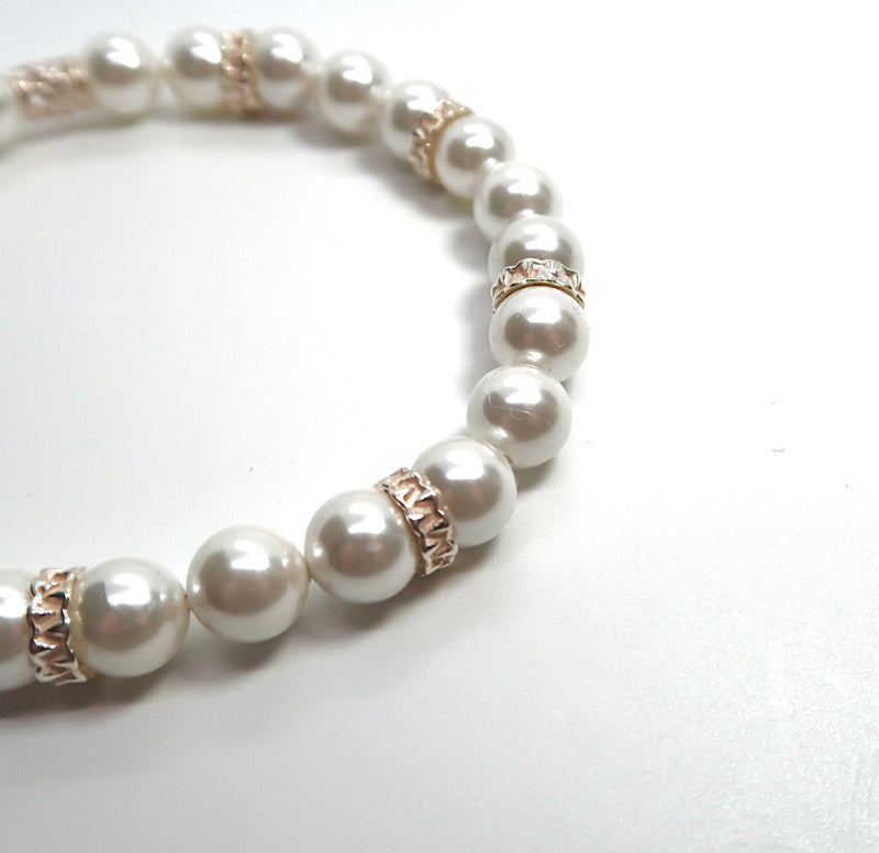 Freshwater Pearl Sterling Silver Bracelet - DXbracelet