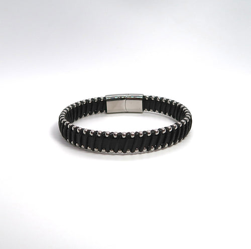 Bestseller Geometrisches zweifarbiges handgewebtes Ultrafaser-Armband