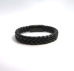 Minimalist Handwoven Twisted Leather Bracelet - DXbracelet