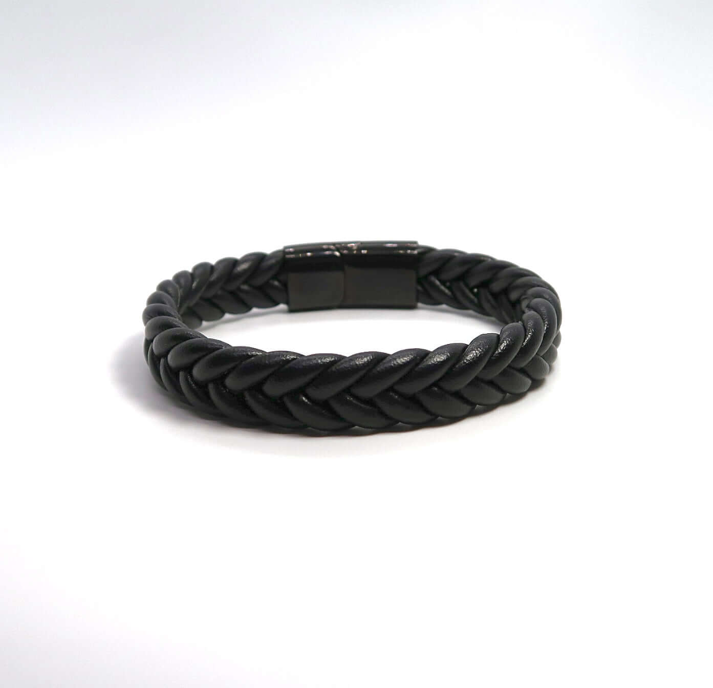 Minimalist Handwoven Twisted Leather Bracelet - DXbracelet