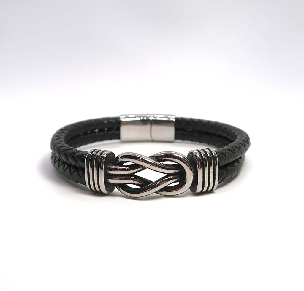 Herrenarmband mit Punk-Edge-Magnetverschluss