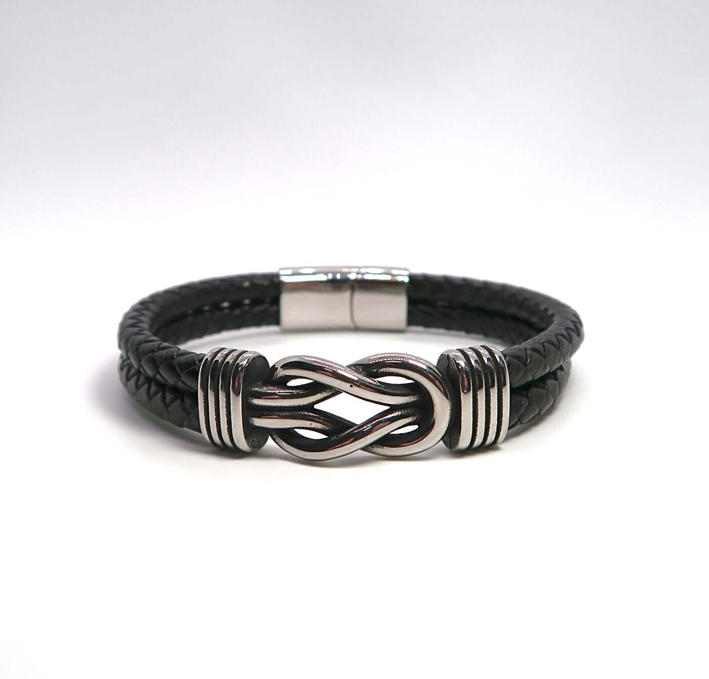 Herrenarmband mit Punk-Edge-Magnetverschluss