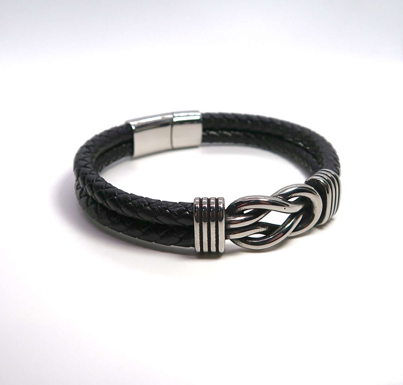 Herrenarmband mit Punk-Edge-Magnetverschluss