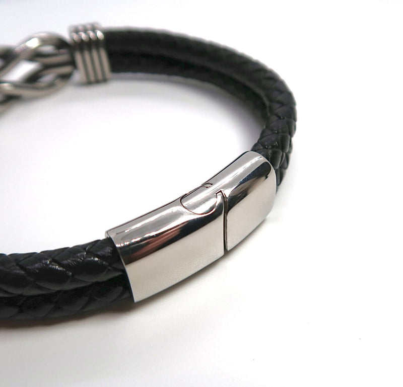 Men's Punk Edge Magnetic Clasp Bracelet - DXbracelet