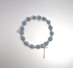 Sterling Silver Natural Angel Stone Women's Limited Edition Bracelet - DXbracelet