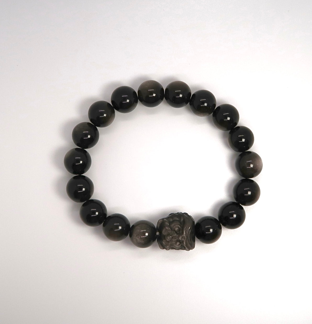 Lion Head Obsidian Bracelet - DXbracelet