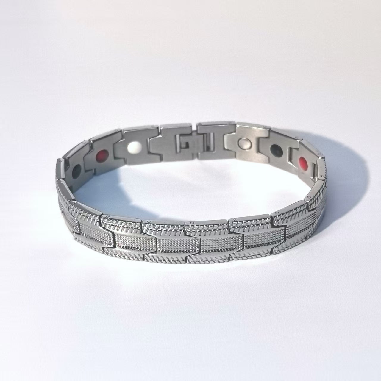 Men's Magnetic Titanium Steel Adjustable Bracelet (for Wellness/Energy) - DXbracelet
