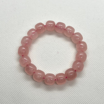 Natural Pink Crystal Bracelet