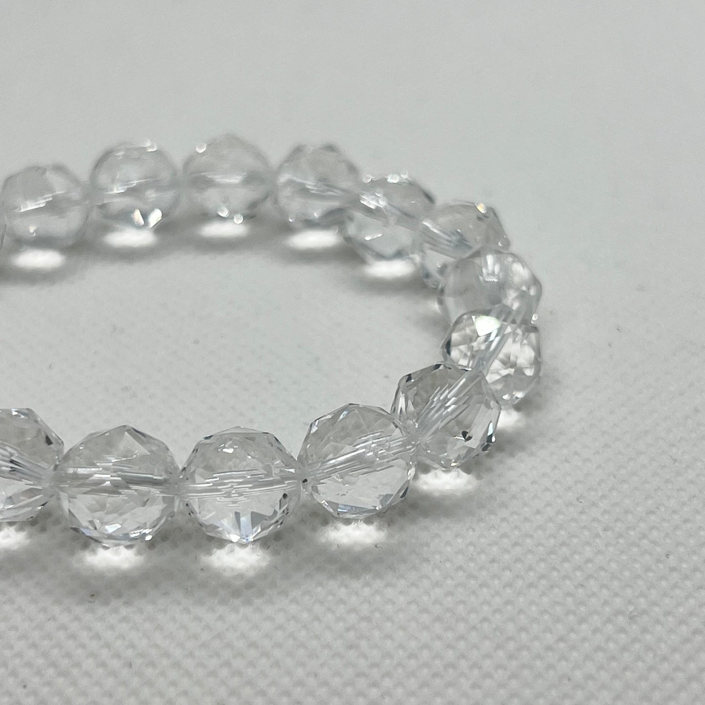 Natural White Crystal Bracelet