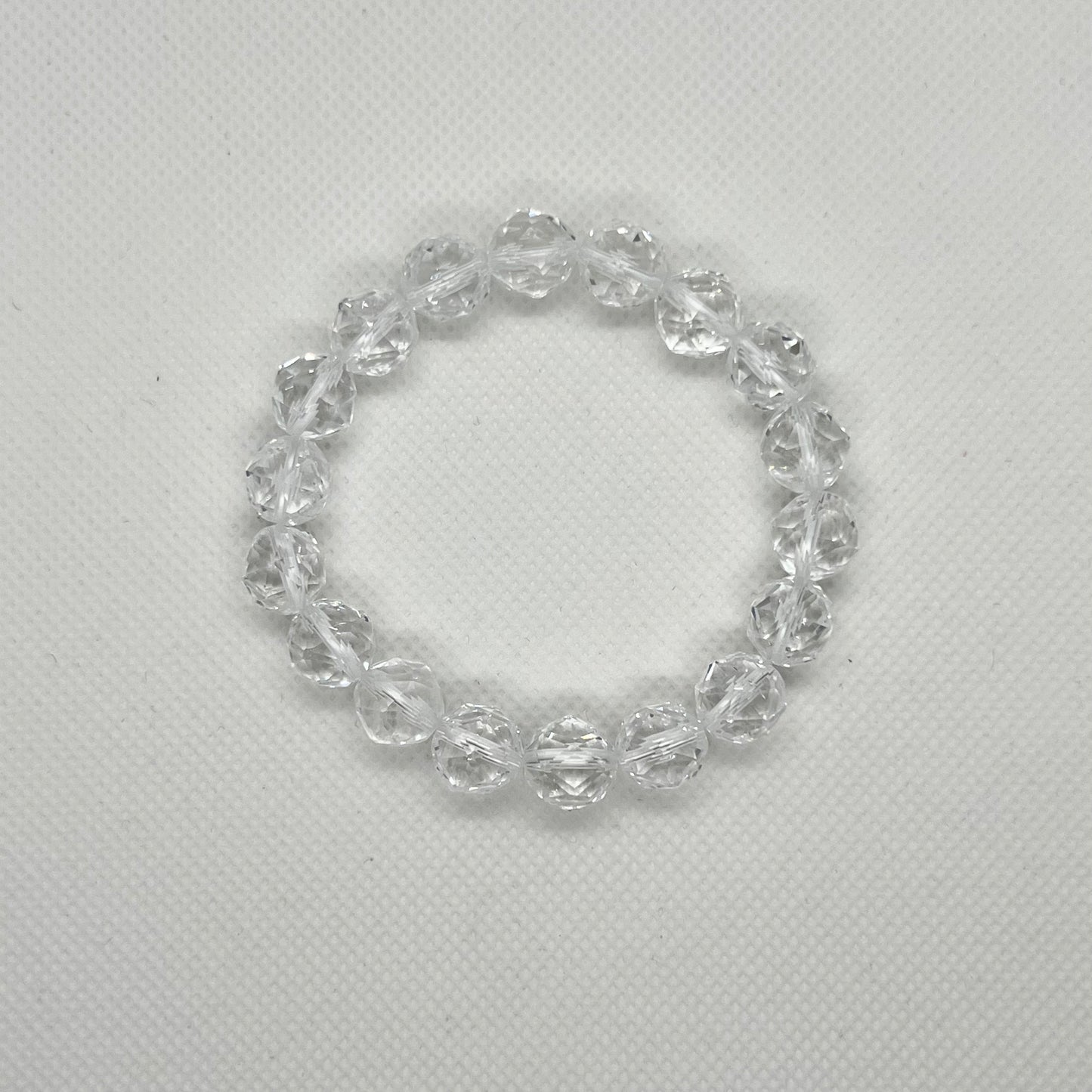 Natural White Crystal Bracelet