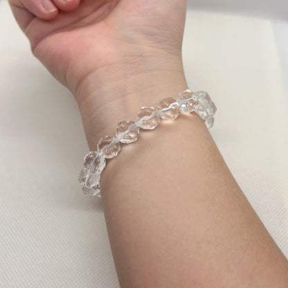 Natural White Crystal Bracelet
