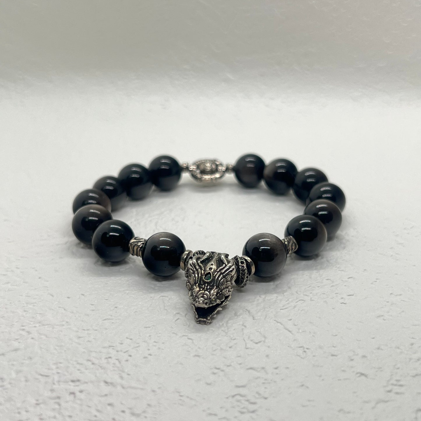 Obsidian Dragon Bracelet - DXbracelet