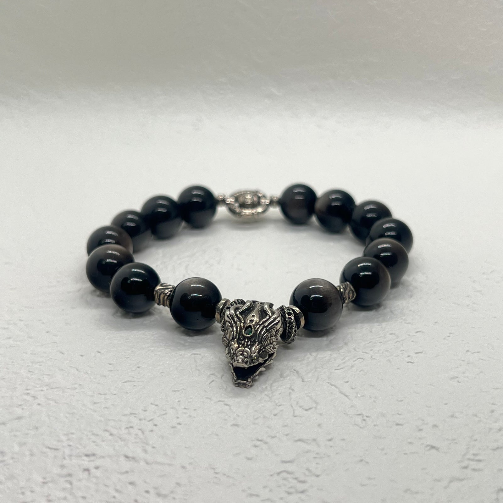 Obsidian Dragon Bracelet - DXbracelet