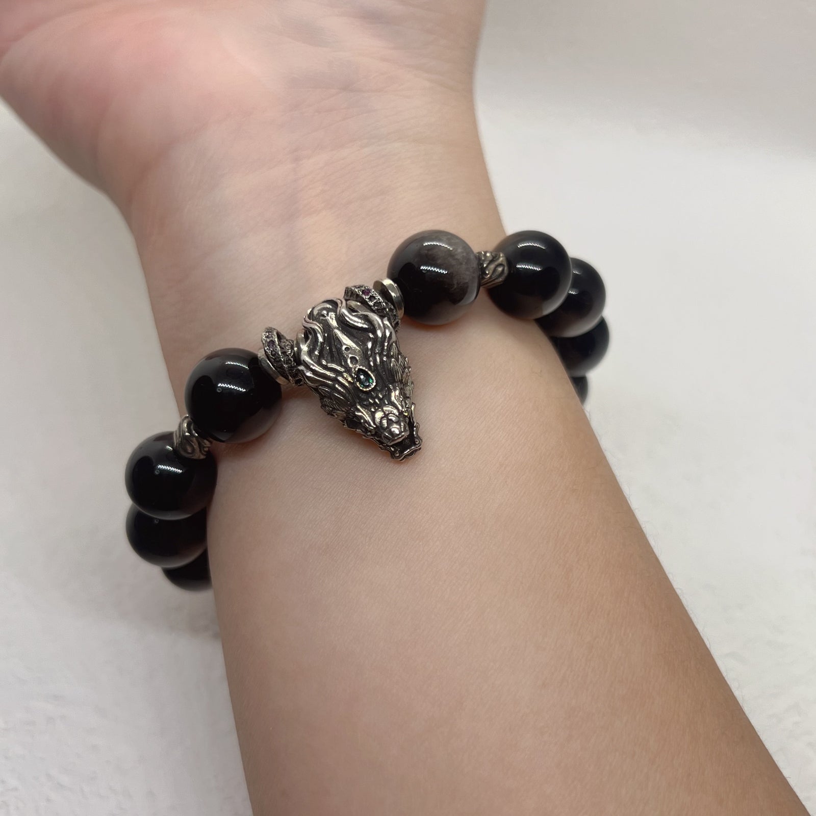 Obsidian Dragon Bracelet - DXbracelet