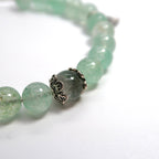 Green Strawberry Crystal Silver Bracelet - DXbracelet