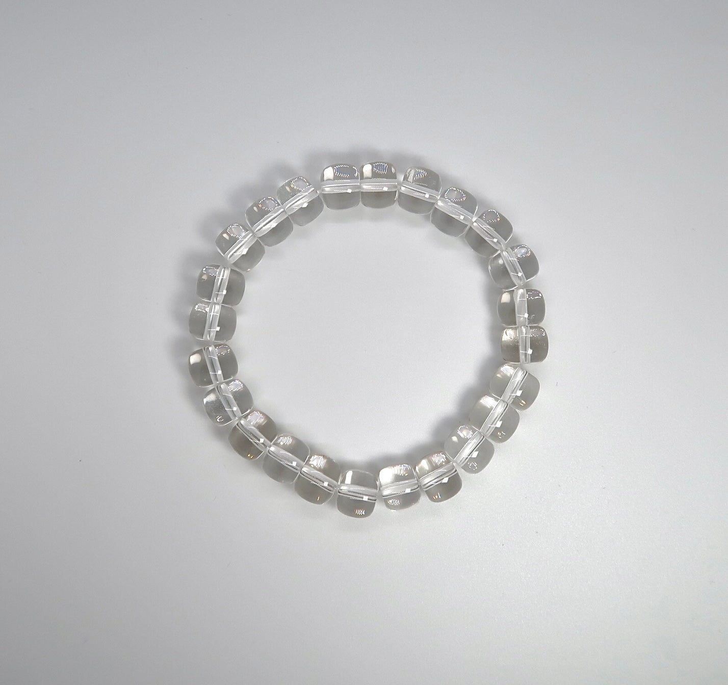 Natural White Crystal Bracelet - DXbracelet