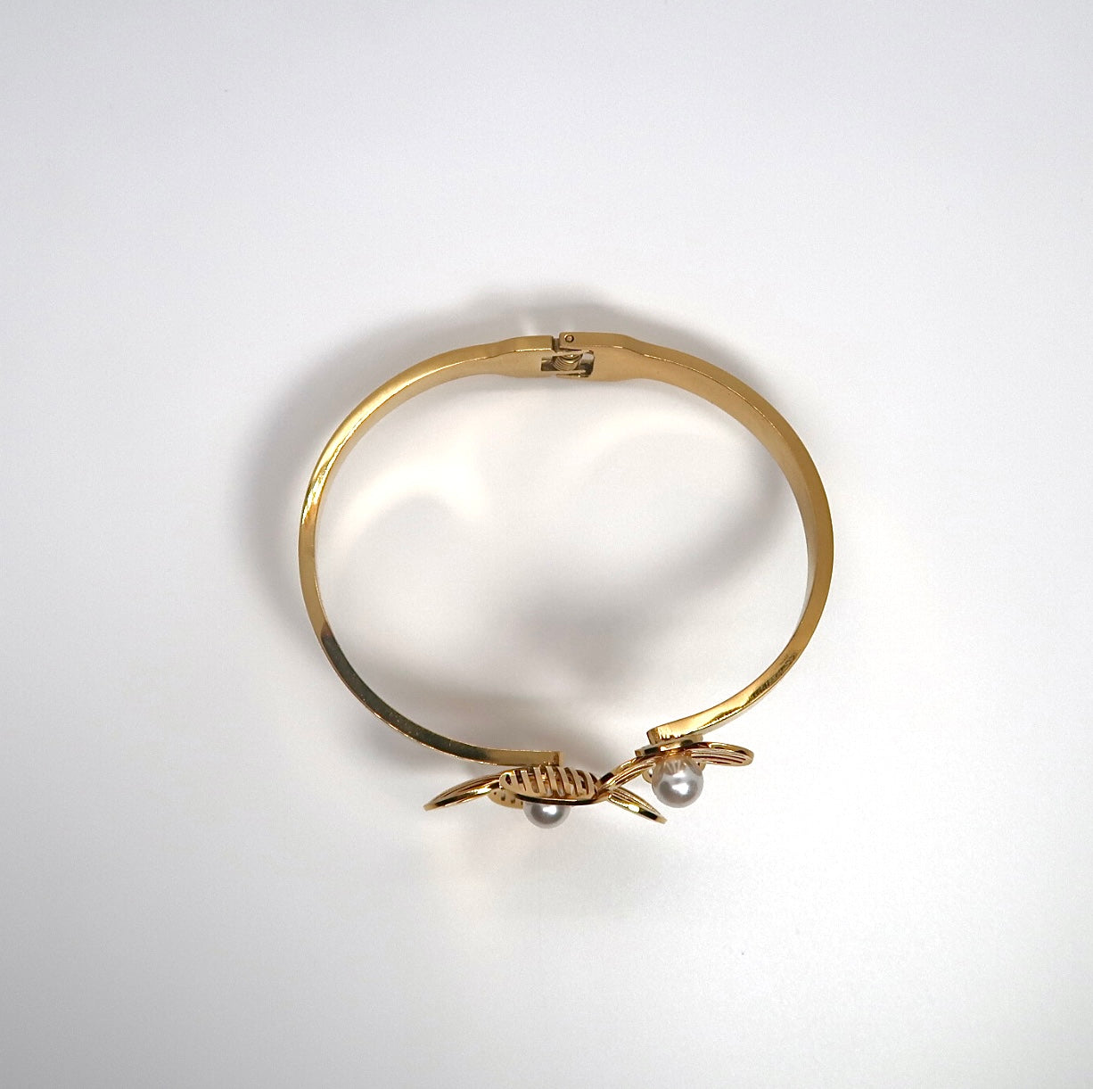 Pearl Flower Titanium Steel Bracelet - Affordable Luxury Accessory - DXbracelet