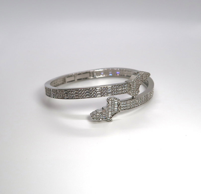 Micro-Pave Zirconia Bracelet - Creative Hip Hop Style & Affordable Luxury - DXbracelet