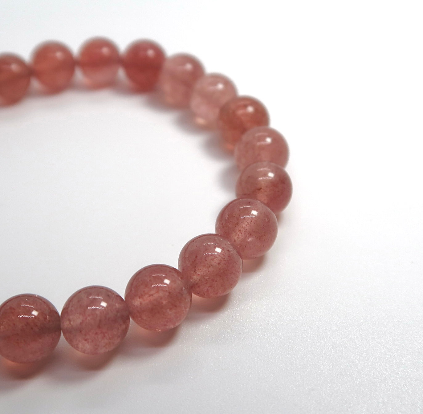 Natural Strawberry Crystal Bracelet - DXbracelet
