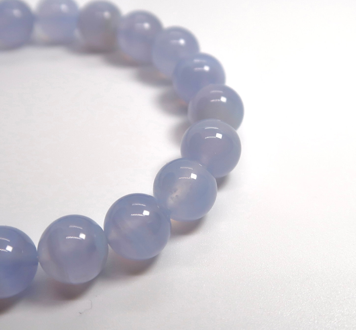 Natural Blue Agate Bracelet - DXbracelet
