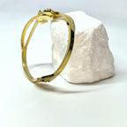 Light luxury zircon four-leaf clover titanium steel bracelet - DXbracelet