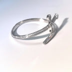 Blade of Justice Bracelet: Copper alloy full inlaid cubic zirconia unisex bracelet - DXbracelet