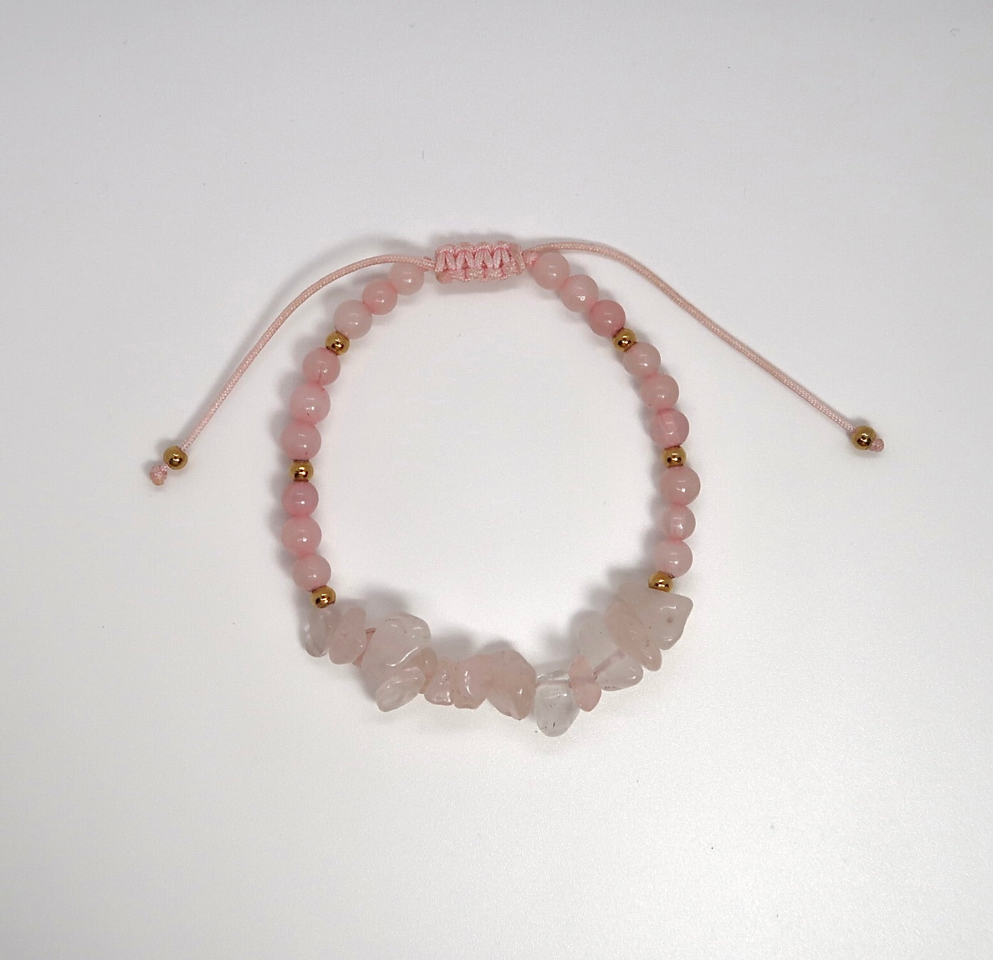 Natural Pink Prystal Bracelet - DXbracelet