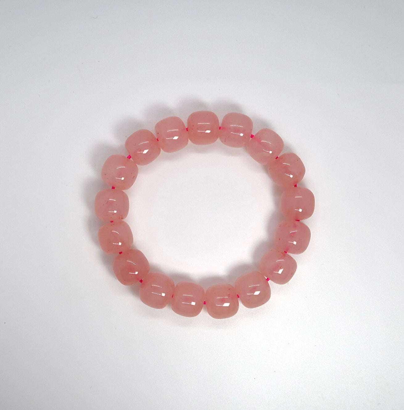 Natural Pink Crystal Bracelet - DXbracelet