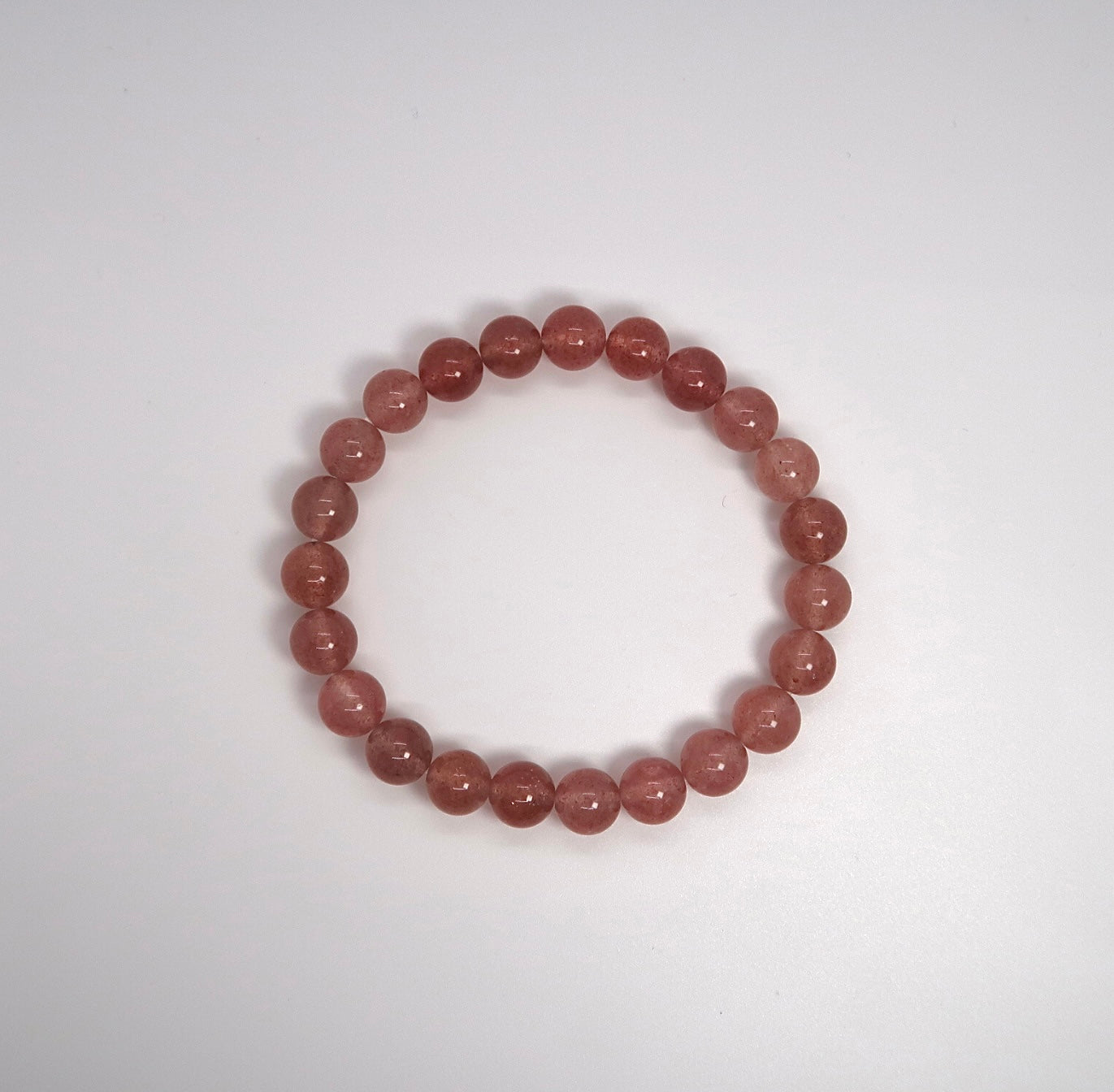Natural Strawberry Crystal Bracelet - DXbracelet