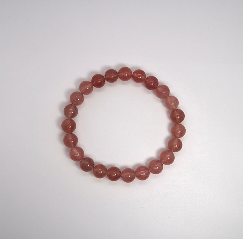 Natural Strawberry Crystal Bracelet - DXbracelet