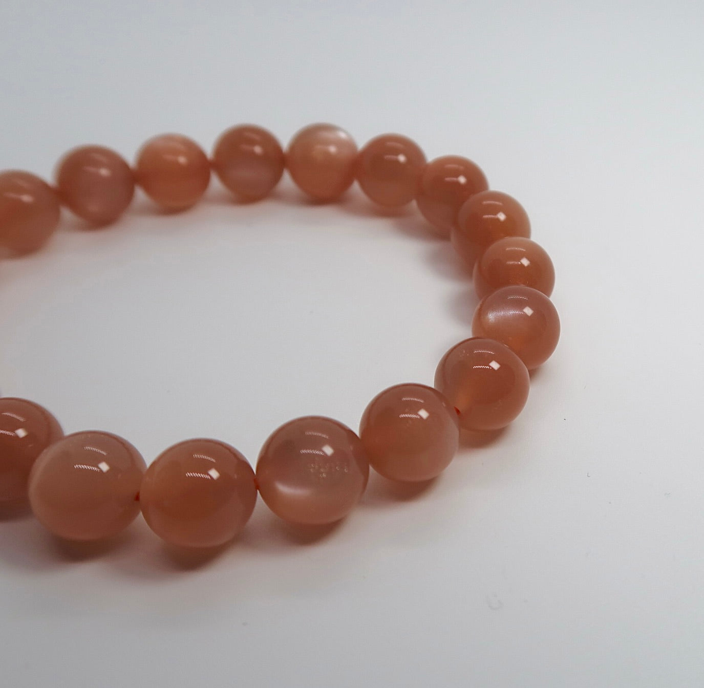 Natural Orange Moonstone Bracelet - DXbracelet