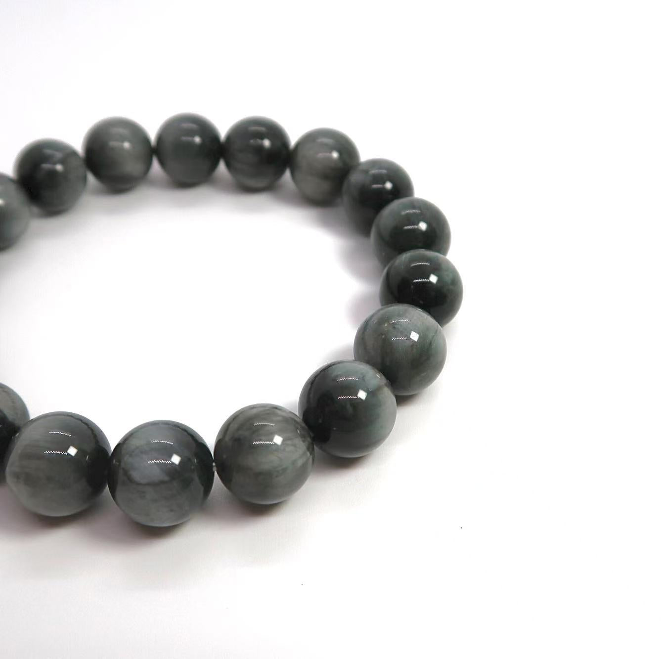 Bracciale in pietra naturale occhio d'aquila