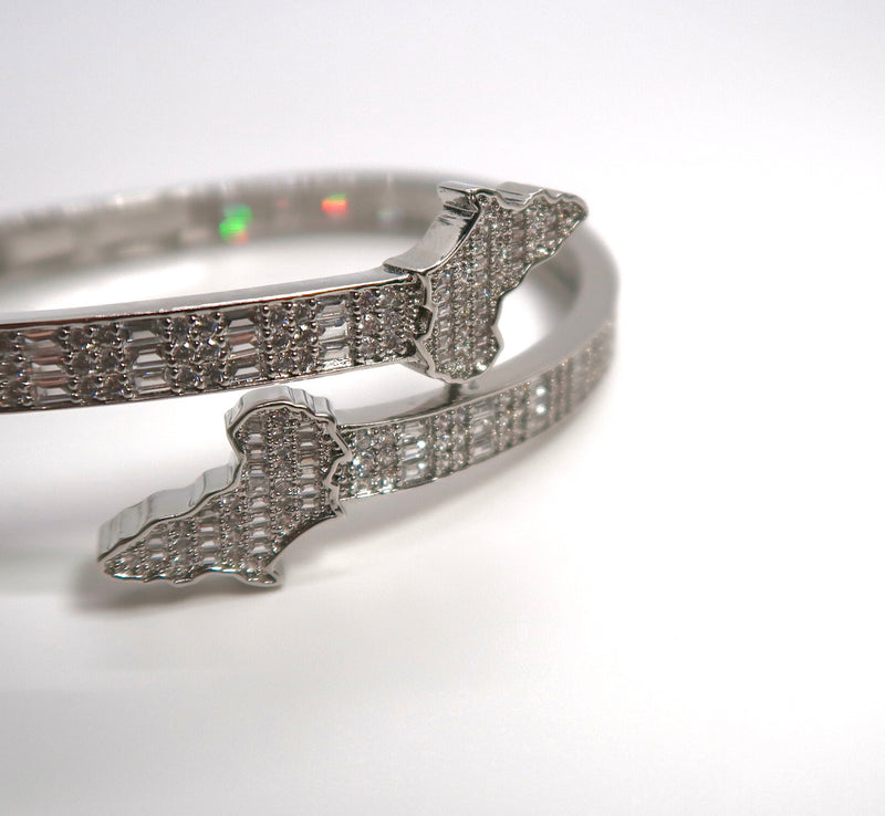 Micro-Pave Zirconia Bracelet - Creative Hip Hop Style & Affordable Luxury - DXbracelet
