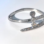 Blade of Justice Bracelet: Copper alloy full inlaid cubic zirconia unisex bracelet - DXbracelet