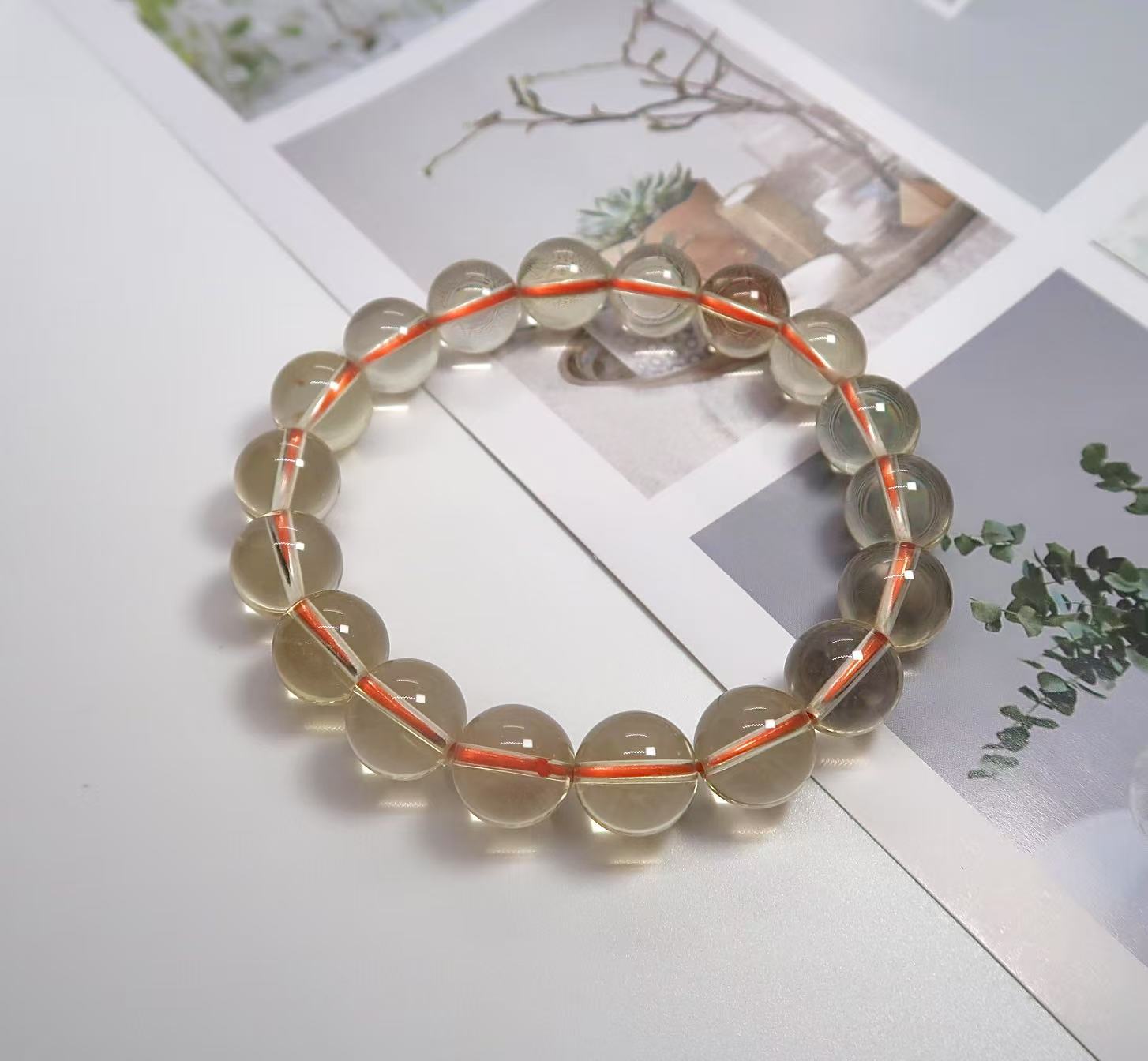 Natural Citrine Gemstone Bracelet - Energy & Abundance